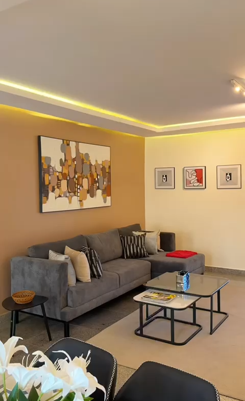 -A brand new Luxury 3bedroom with Gym, Balconies, Bathrobes, Washing Machine & Table games