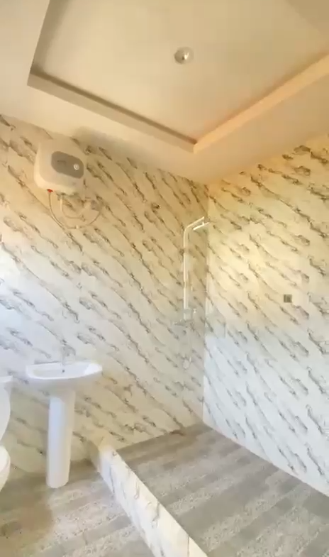 Standard Two bedroom apartment, POP with visitor toilet in Benin City