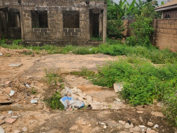 Land for sale in Wellspring University, Irhirhi road