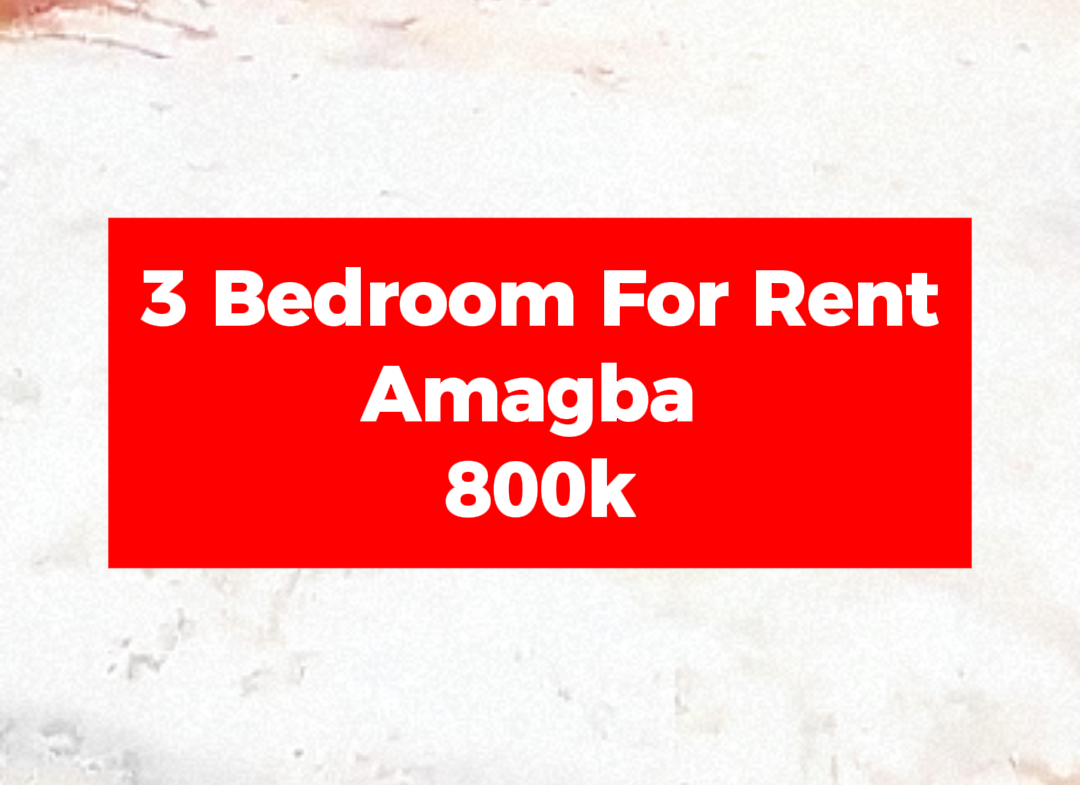 ₦800K — NEW 3-BEDROOM TO LET | AMAGBA, BENIN CITY